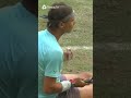 Rafa Nadal Hits The Winner While Falling Over! ?