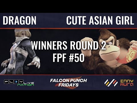 Dragon (Sheik) vs LH | Cute Asian Girl (Donkey Kong/Cloud) - Winners Round 2 (FPF50)