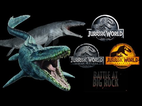 Jurassic World Saga [2015 - 2022] - Mosasaurus Screen Time