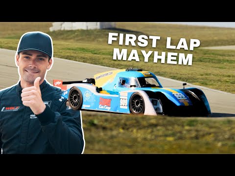 INSANE First Lap at WRL Race (POV)