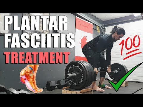 Plantar Fasciitis Treatment, Taping for Deadlift Exercise [TRY] Video