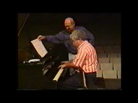Nelson Freire estudando o Concerto de Schumann (Porto Alegre, 1995)