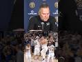"That's just a great player making a great play with the game on the line" - Coach Malone on Jokic