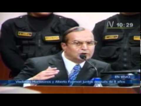 Vladimiro Montesinos declara en el juicio a Fujimori. Parte 4