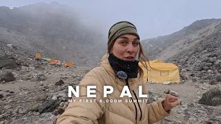 Climbing a 6000m Peak in Nepal with ZERO experience (part one)
