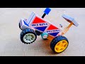 How To Make A Stunt Tractor With Matchbox At Home Very Easy