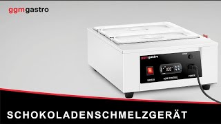 Fondoir à chocolat à bain-marie - 2x GN 1/3 - 1,5kW - incl. 2 couvercles et 2 bacs GN 1/3