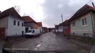 preview picture of video 'Romanian roads * DJ131A Băile Homorod - Mărtiniș - Sânpaul * 2014.02.23'