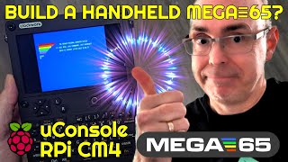 🧮 It's a Handheld MEGA65 on a Clockwork uConsole!