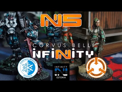 Infinity N5 Battle Report: Svalarheima vs Bakunin