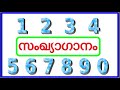 Number Song Maths Song For Kids Number Song With Lyrics സംഖ്യാ ഗാനം ഗണിത