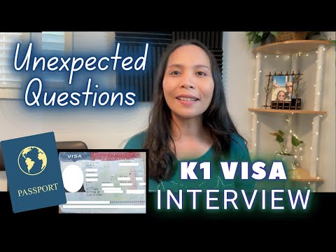 My K1 Visa INTERVIEW | What were the unexpected questions?