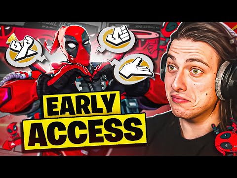 I got to play DEADPOOL Early in Marvel Rivals!