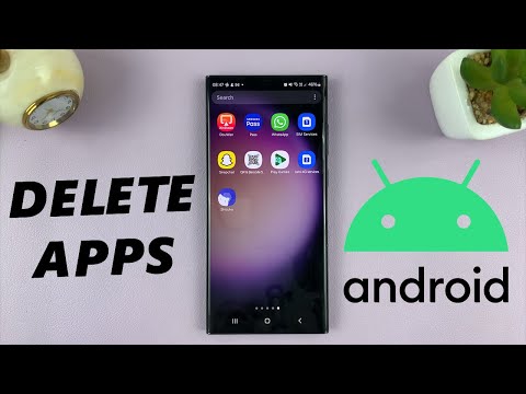 How To Uninstall Apps On Android (Samsung Galaxy)