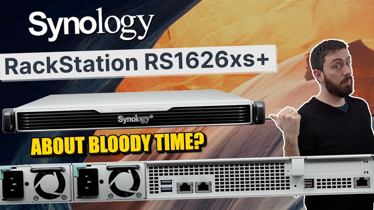 Synology RS1626xs+ NAS Revealed – WORTH THE WAIT?
