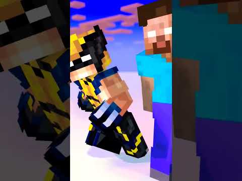 Barnava Gaming: Herobrine vs. Wolverine in Minecraft!