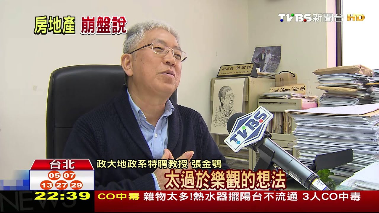 央大台經中心警告 房地產短期恐崩盤