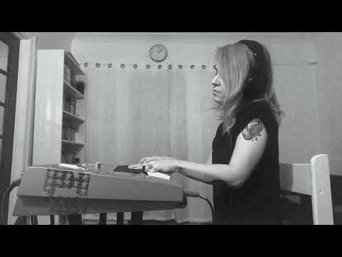 TERMINATOR 2 THEME (Synth Cover) - Valerie Morin