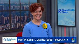 How Ta da Lists Can Help Boost Productivity — Dr. Jennifer Hartstein