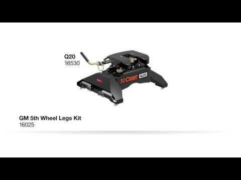 CURT GM Compatible 5th Wheel Legs