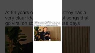 Paul McCartney describes how songs go viral in this age and time 🤣