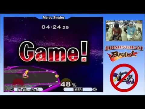 Birmingham Brawl 3 Melee Singles - Big Time Rush (Blue Peach) vs. MER (Peach)