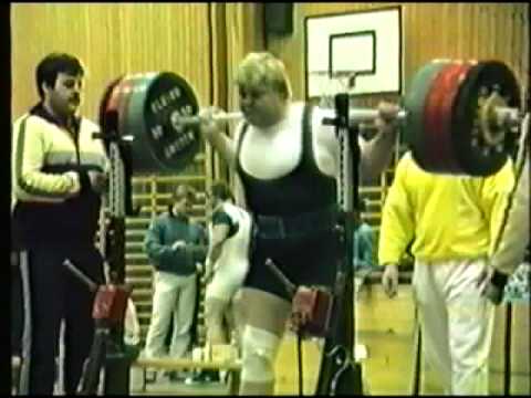 Ulf Gunnarsson Västra AK Böj 250kg DM 87