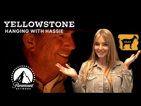 凱文-科斯特納是GOAT？黃石公園｜黃石公園｜派拉蒙電視網。 (Kevin Costner is the GOAT ? Hanging with Hassie Harrison | Yellowstone | Paramount Network)