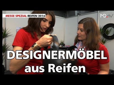 MD.MESSE SPEZIAL - Reifen 2016 "Designerstücke aus alten Reifen"
