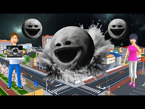 Yuta Mio Panicked The Moon Wakes Up After 1 BILLION YEARS Attack Sakura City Apocalypse The Moon ...