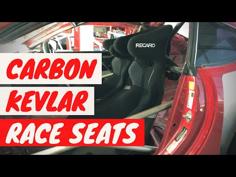 East Coast Car EP.10 Carbon Kevlar Recaro Race Seats.