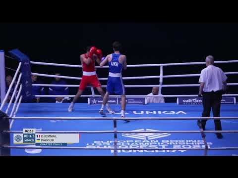 Djamel Djemmal (FRA) vs. Yevhenii Ivaniuk (UKR) European U23 Championships 2025 QF's (70kg)