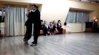 Gonsalo Robinson & Alexandra Trofimova in Chelyabinsk . Milonga