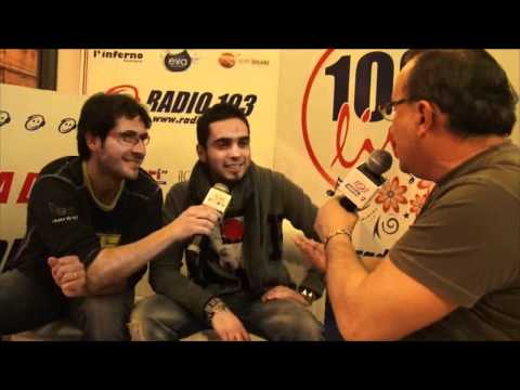 Intervista a Marco Branky from Mindifferent su Radio 103 a Sanremo