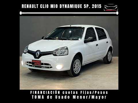 Se Vende: Renault Clio Mio Dynamique 5p 2015 - FERRERO Automotores Oncativo (Provincia de Córdoba)