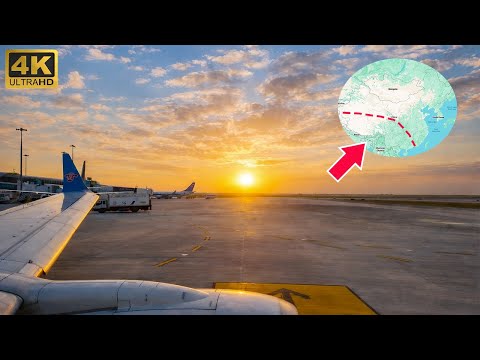China’s Longest Flight! 5,000 km from Shenzhen to Xinjiang✈️2 Days in Kashgar