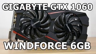 GIGABYTE GeForce GTX 1060 WINDFORCE OC 6G (GV-N1060WF2OC-6GD) - відео 1