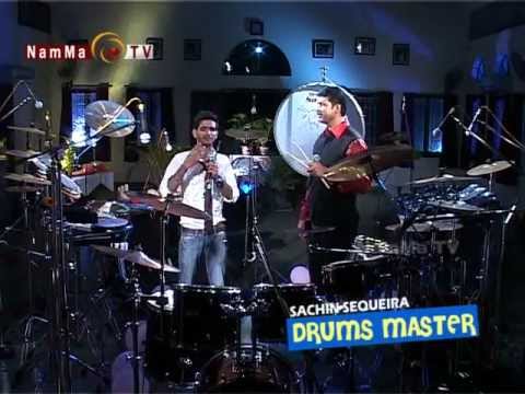 DRUMS MASTER Drums Solo by: Drummer Sachin, Trinity Music Group & School Mangalore. (PART2)