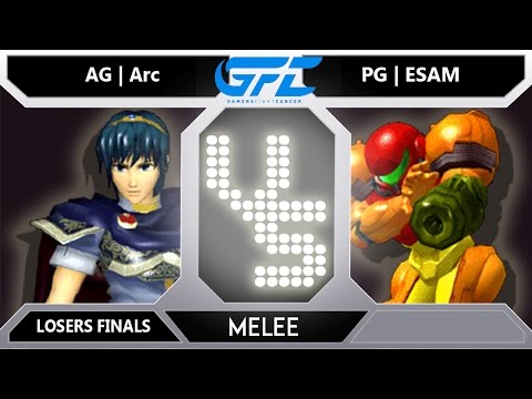 AG Arc (Marth) vs PG ESAM (Samus) - GFC Melee Singles LF