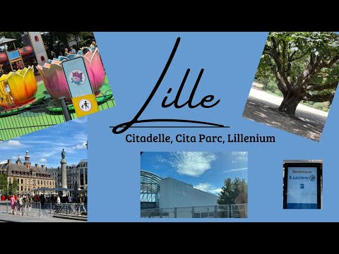 Ein Tag in Lille 🇫🇷| Zitadelle, Cita Parc, Innenstadt & Lillenium entdecken