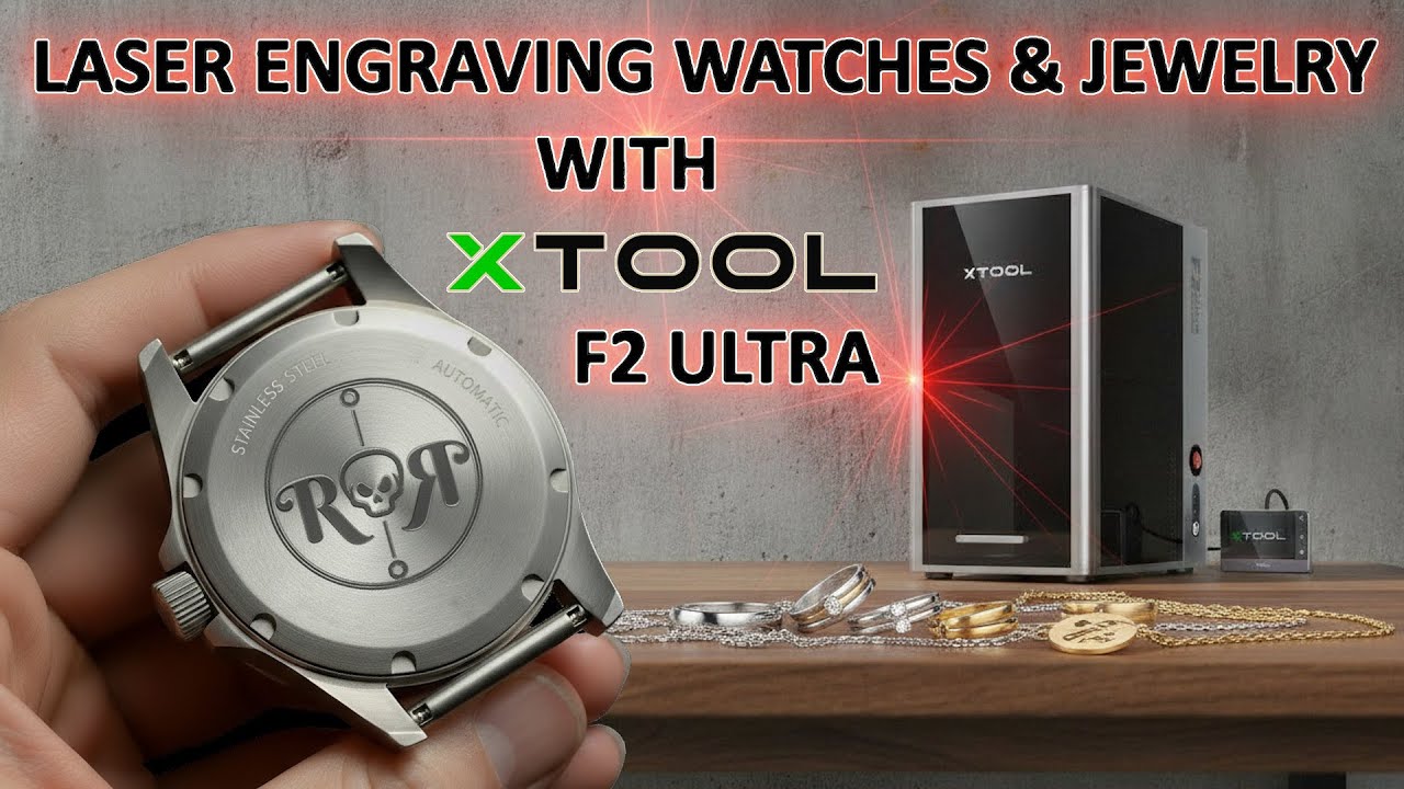 10 Key Applications of the xTool F2 Ultra MOPA Laser in Jewelry and Watchmaking