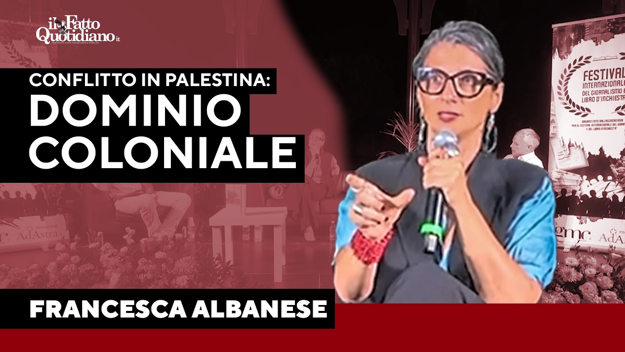 Francesca Albanese: “Dire guerra o conflitto oscura la realtà della Palestina”