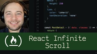 React Infinite Scroll (P5D57) - Live Coding with Jesse