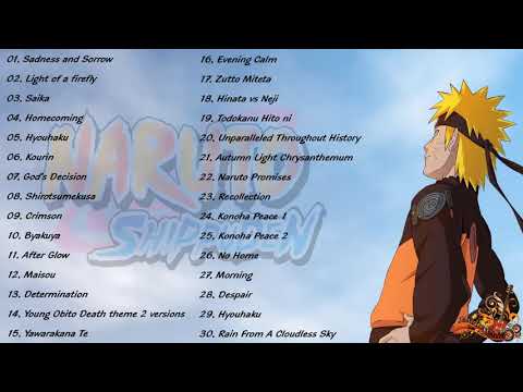 NARUTO BEAUTIFUL MUSIC MIX PEACEFUL SOUNDTRACKS FOR RELAXING SLEEPING STUDYING FULL HD