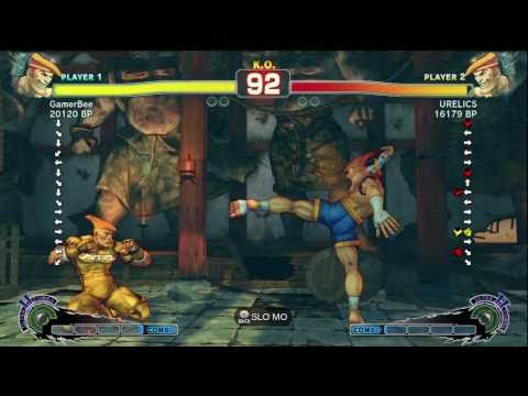 GamerBee [Adon] vs URELICS [Adon] 2/2 SSF4 Japanese Online Ranked Matches - TRUE-HD