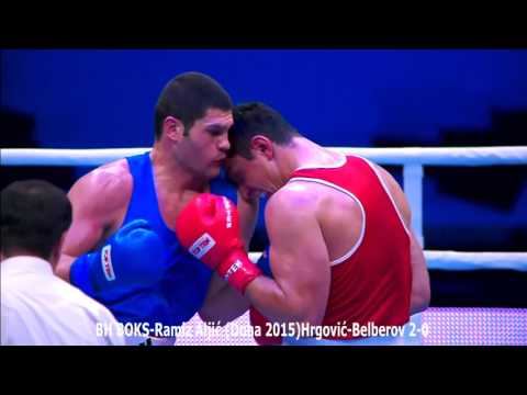 X19 BH BOKS Ramiz Aljić /  DOHA 2015 /Hrgović-Belberov 2:0