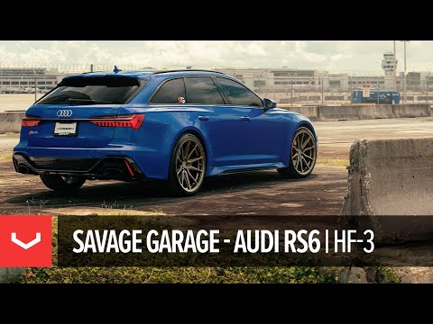 Savage Garage Audi RS6 Avant | Vossen HF-3 Wheels