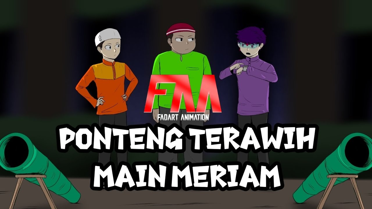 (Fan Animation) BoBoiBoy: Ponteng Terawih, Main Meriam