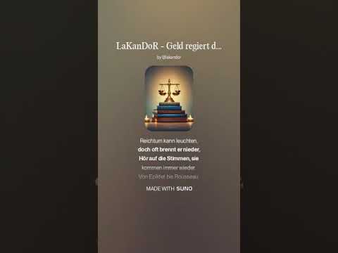 LaKanDoR - Geld regiert die Welt: Die Wahrheit über Reichtum und Gerechtigkeit (1/2)