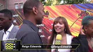 Reign Edwards reveals how much she learned about LA Culture at Snowfall premiere video